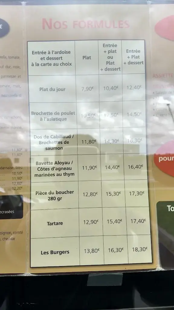 Menu_La Normandine Brasserie Restaurant À Colombelles, Close De Caen_Colombelles_image_4