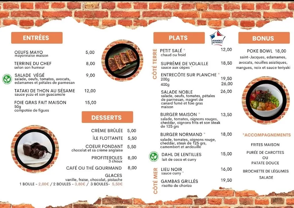 Menu_Le Lazzaro_Colombelles_image_1