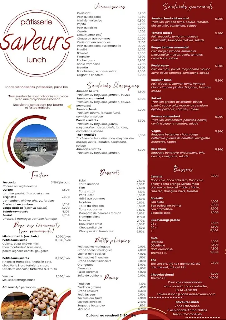 Menu_Saveurs lunch_Colombelles_image_1