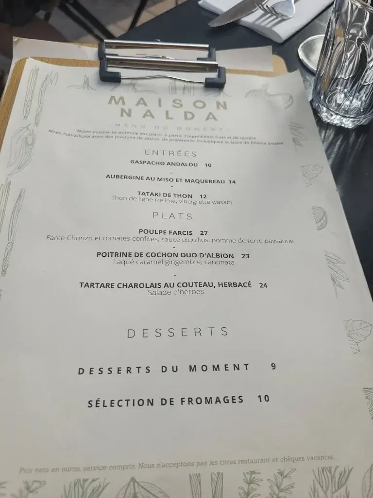 Menu_Maison Nalda_Grignan_immagine_4