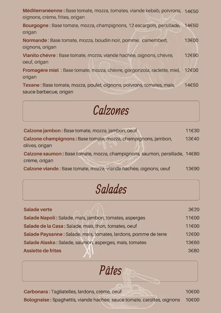 Menu_Le Napoli_Alençon_image_4