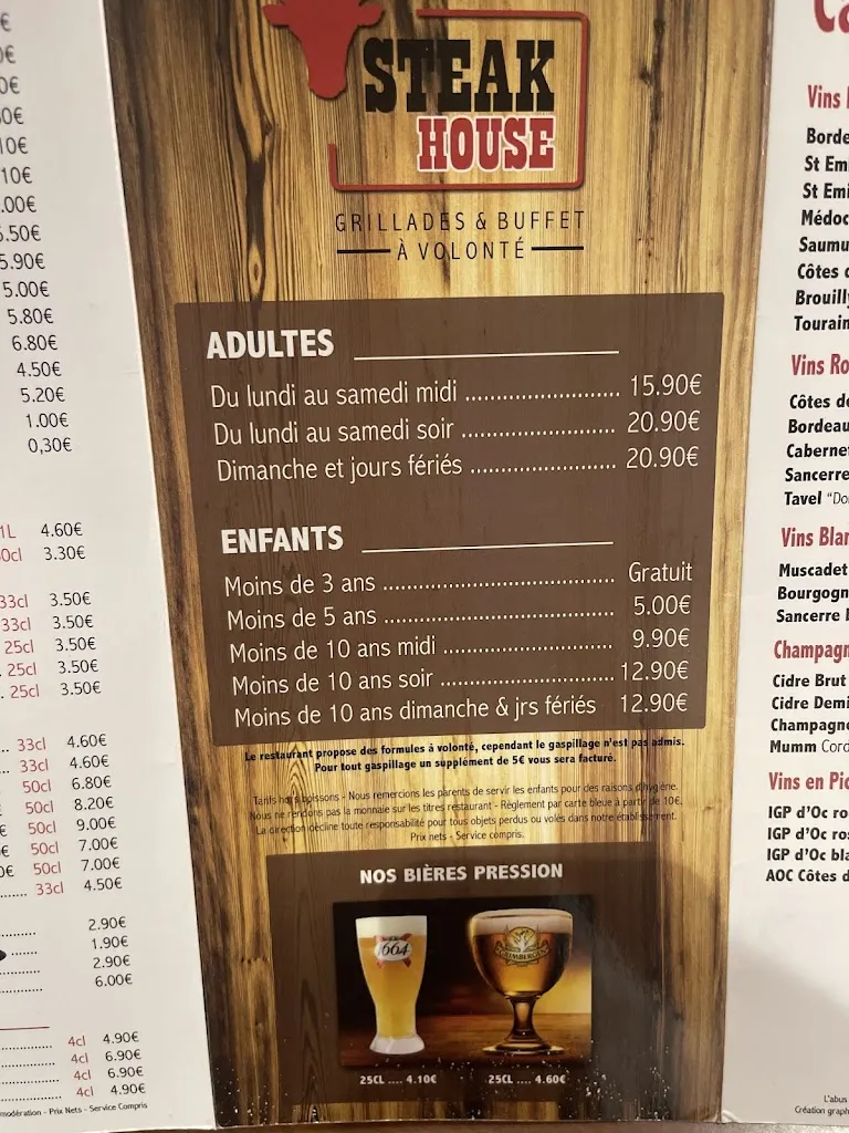 Menu_Steak House_Alençon_image_1