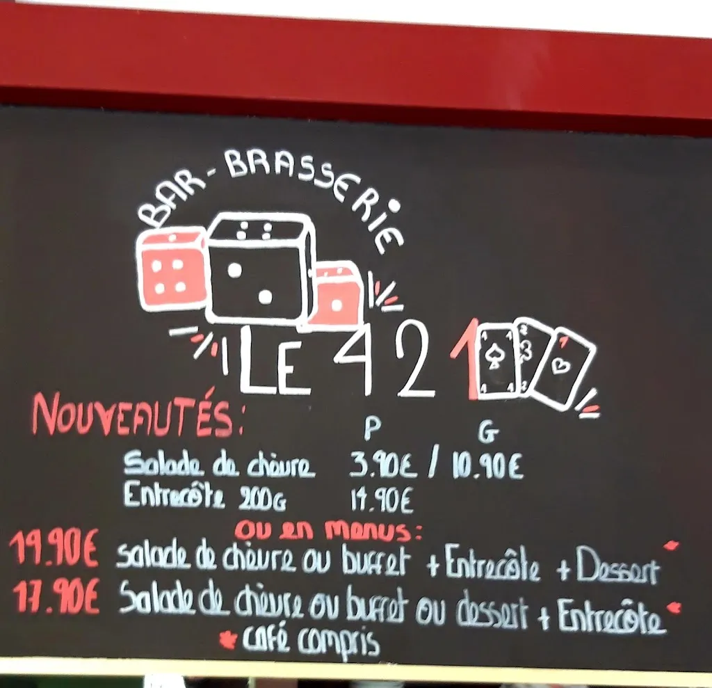 Menu_Au Quatre Vingt et Un_Alençon_image_1