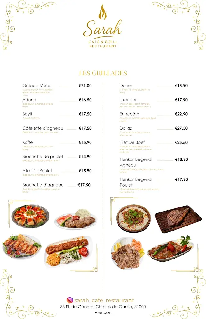 Menu_Sarah Restaurant & Café_Alençon_image_1