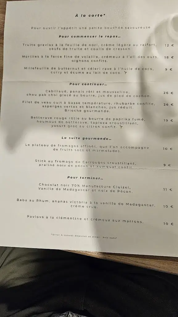 Menu_GÁLLOS Expérience_Alençon_immagine_1