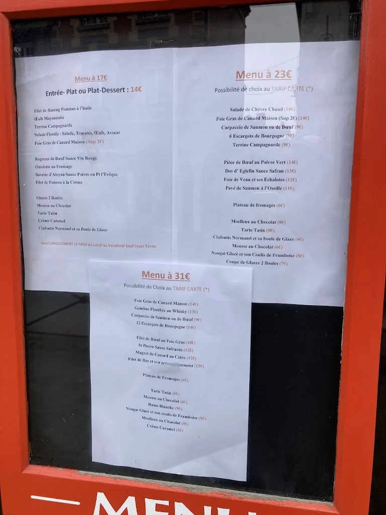 Menu_Le Florida_Cormeilles_image_3
