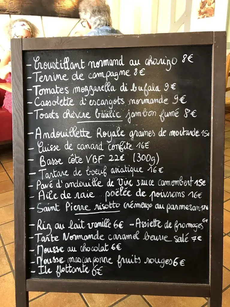 Menu_AU RELAIS NORMAND_Cormeilles_image_1