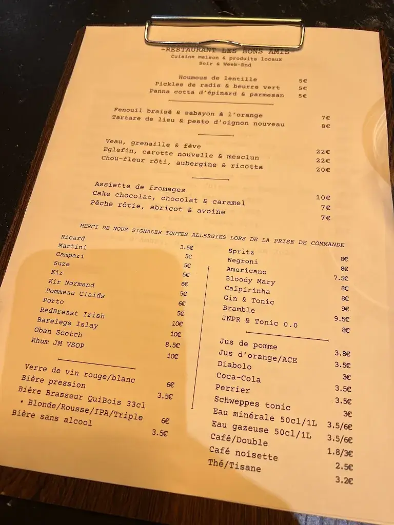 Hans_Restaurant Les Bons Amis - Coutances_Coutances_recensione