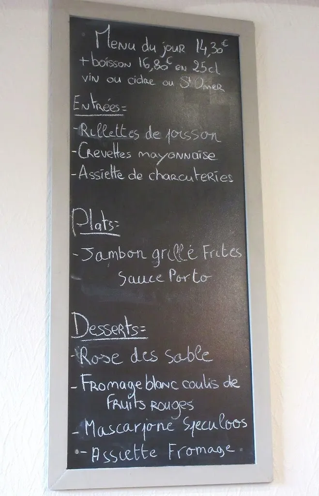 Menu_Restaurant Les Mielles_Créances_image_1
