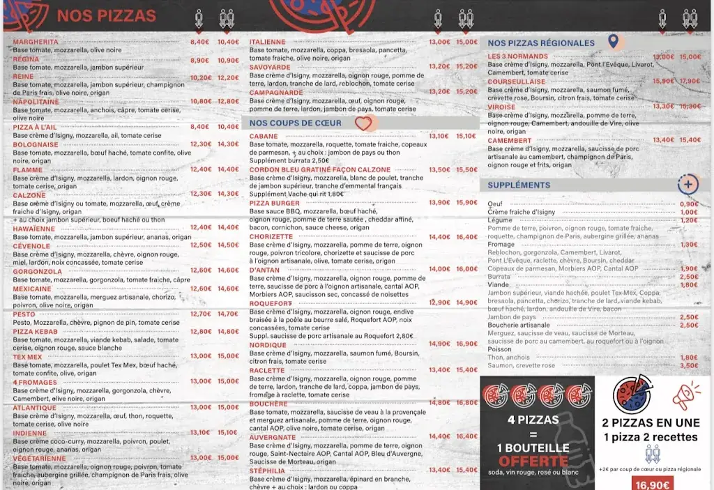 Menu_La cabane à pizza_Courseulles-sur-Mer_image_2