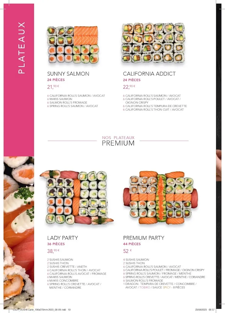 Menu_Lady Sushi Gières_Gières_immagine_2