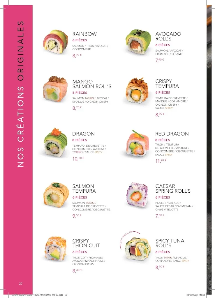 Menu_Lady Sushi Gières_Gières_immagine_3