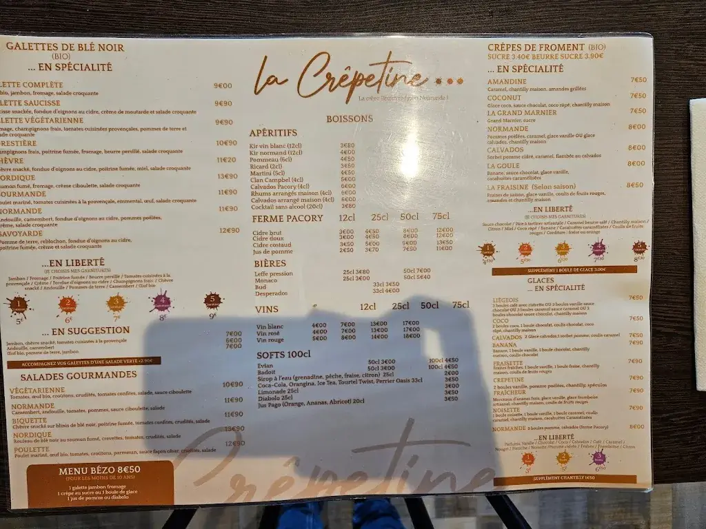 Menu_La Crêpetine_Courseulles-sur-Mer_image_3