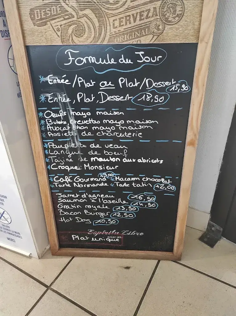 Menu_Bar de la Mer à Arromanches-les-Bains_Courseulles-sur-Mer_immagine_2