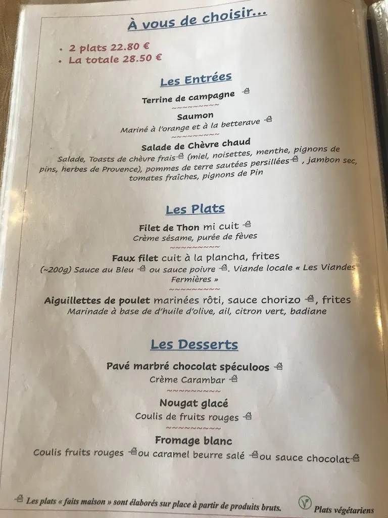 Menu_La Potinière du Lac_Normandie_image_1