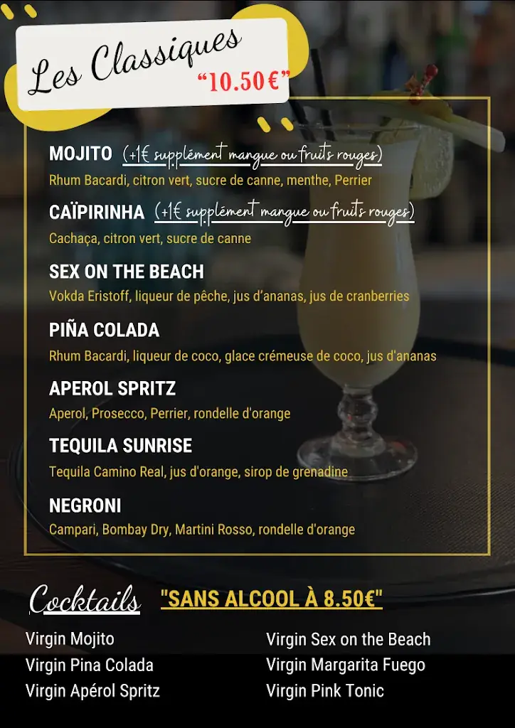 Menü_Restaurant La Citadelle_Grenay_Bild_3