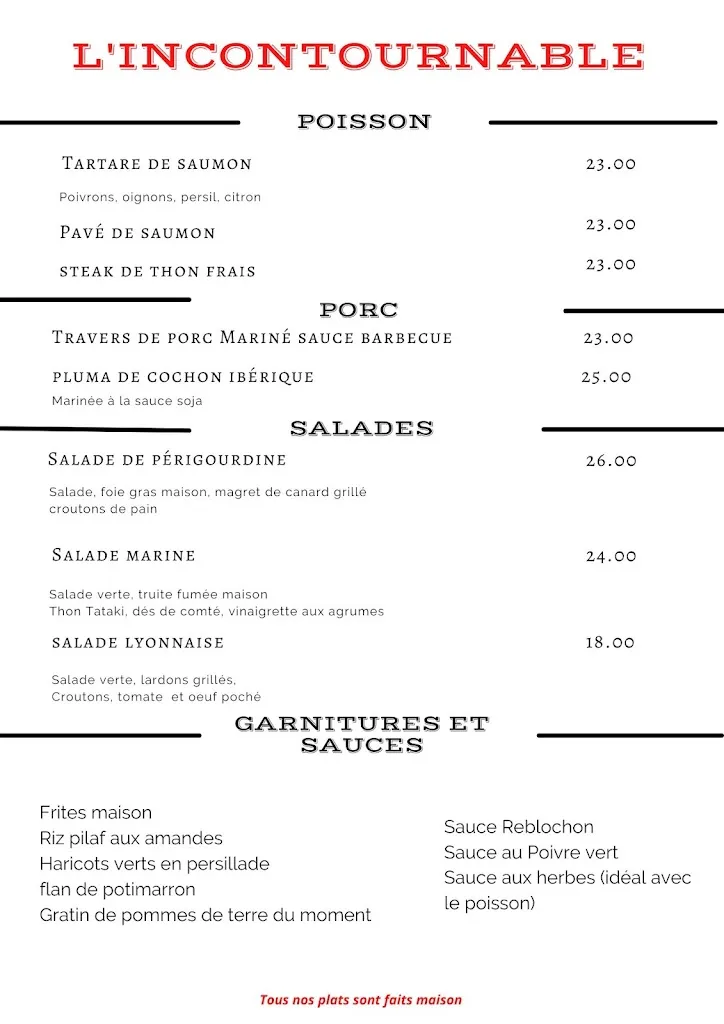 Menu_Restaurant L'incontournable_Grenay_image_2
