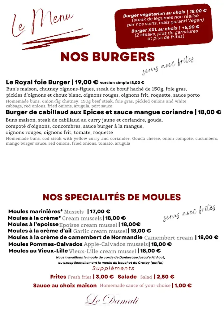 Menu_Le Damali_Tréport_image_1