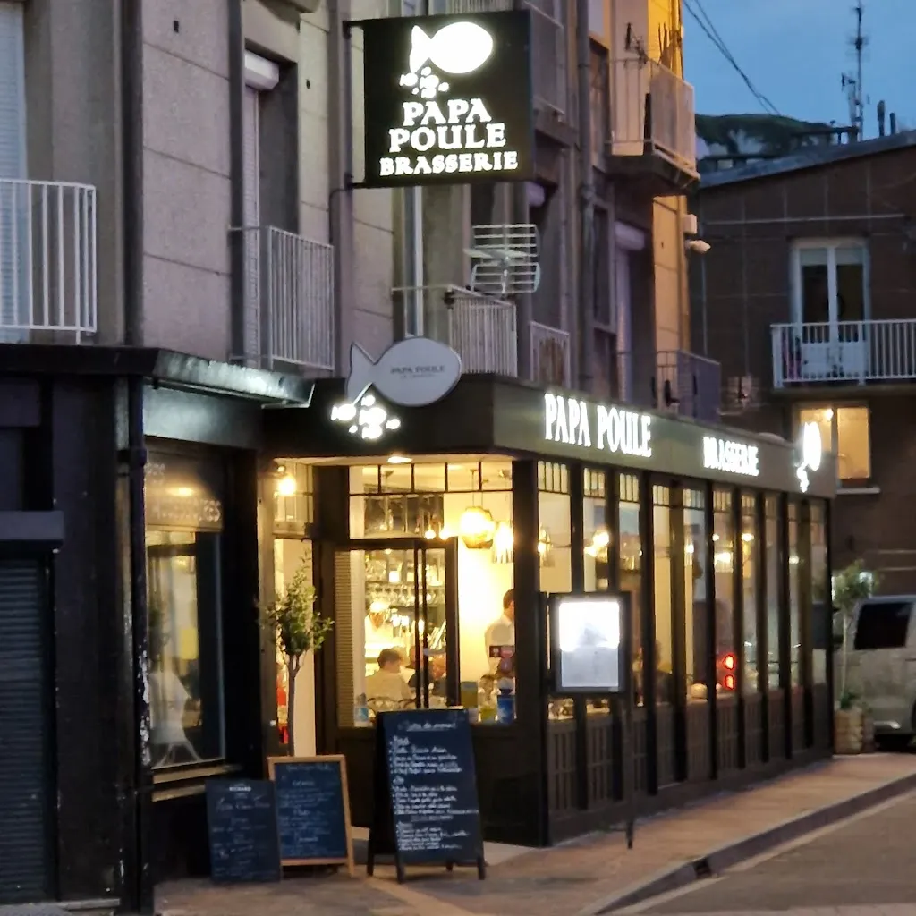 Papa Poule restaurant in Tréport