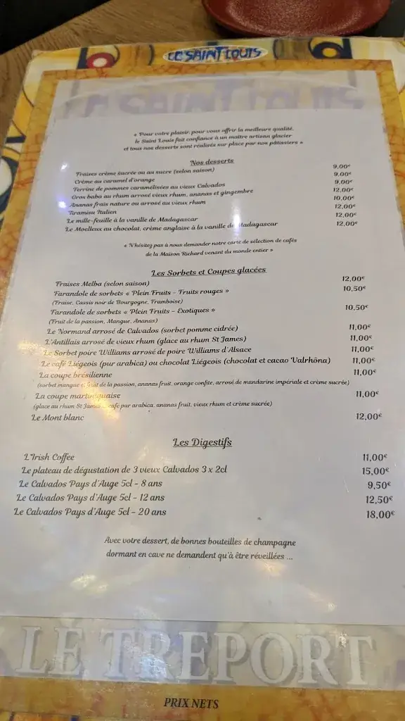 Menu_Restaurant le Saint Louis_Tréport_image_1
