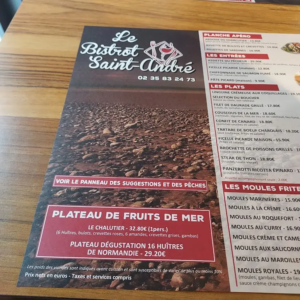 Menu_Le Bistrot Saint-andré_Mers-les-Bains_image_4