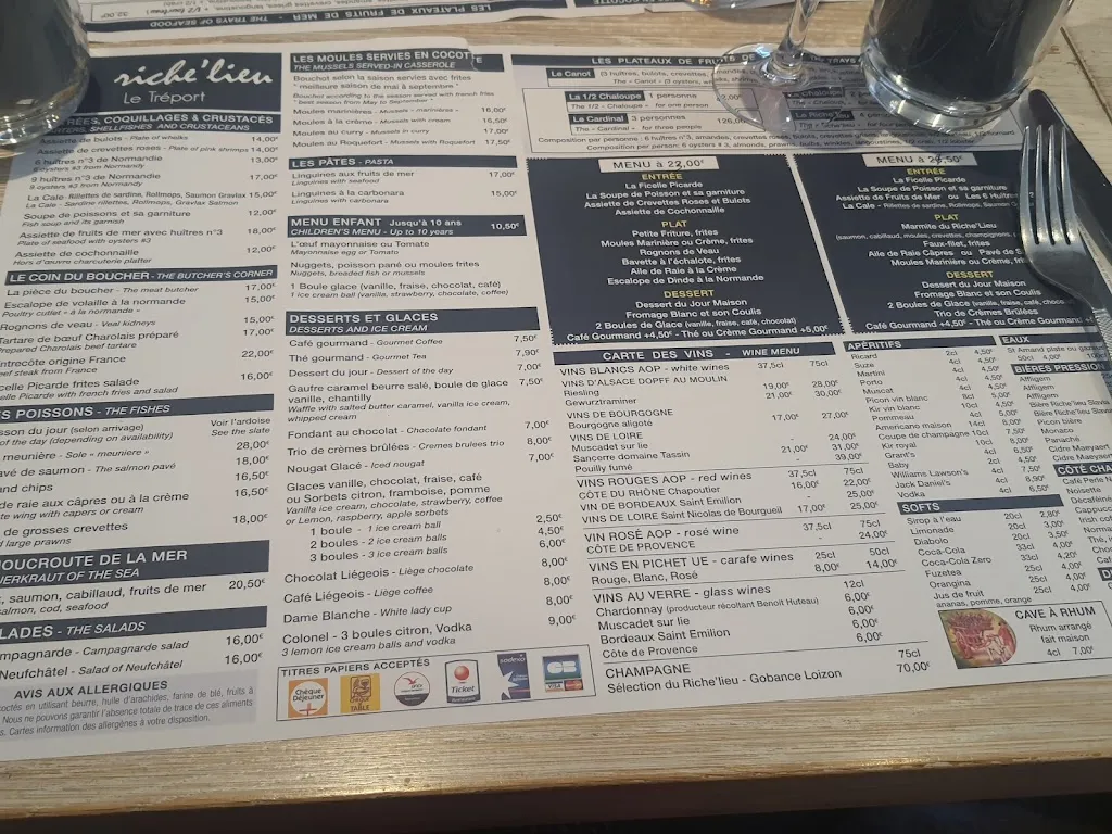 Menu_Au Vieux Logis_Tréport_image_1