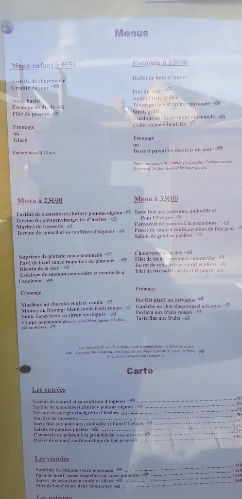 Menu_Restaurant de la Poste_Eu_image_1