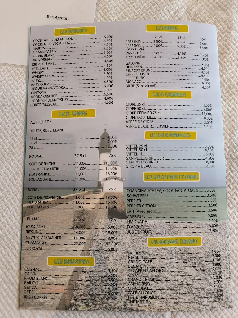 Menu_Little brasserie_Tréport_immagine_2