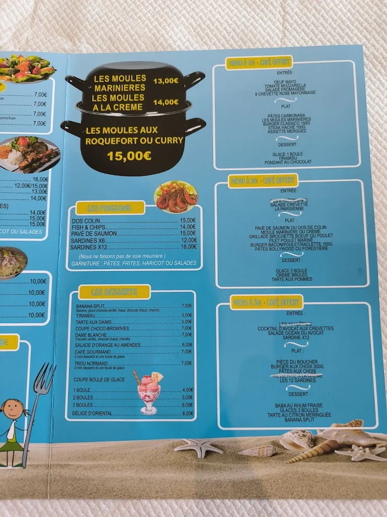 Menu_Little brasserie_Tréport_immagine_3