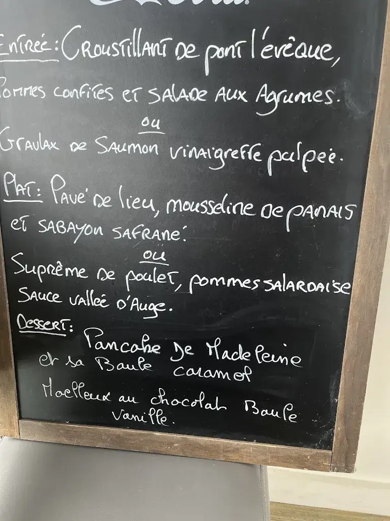 Menu_La Péniche_Deauville_image_1