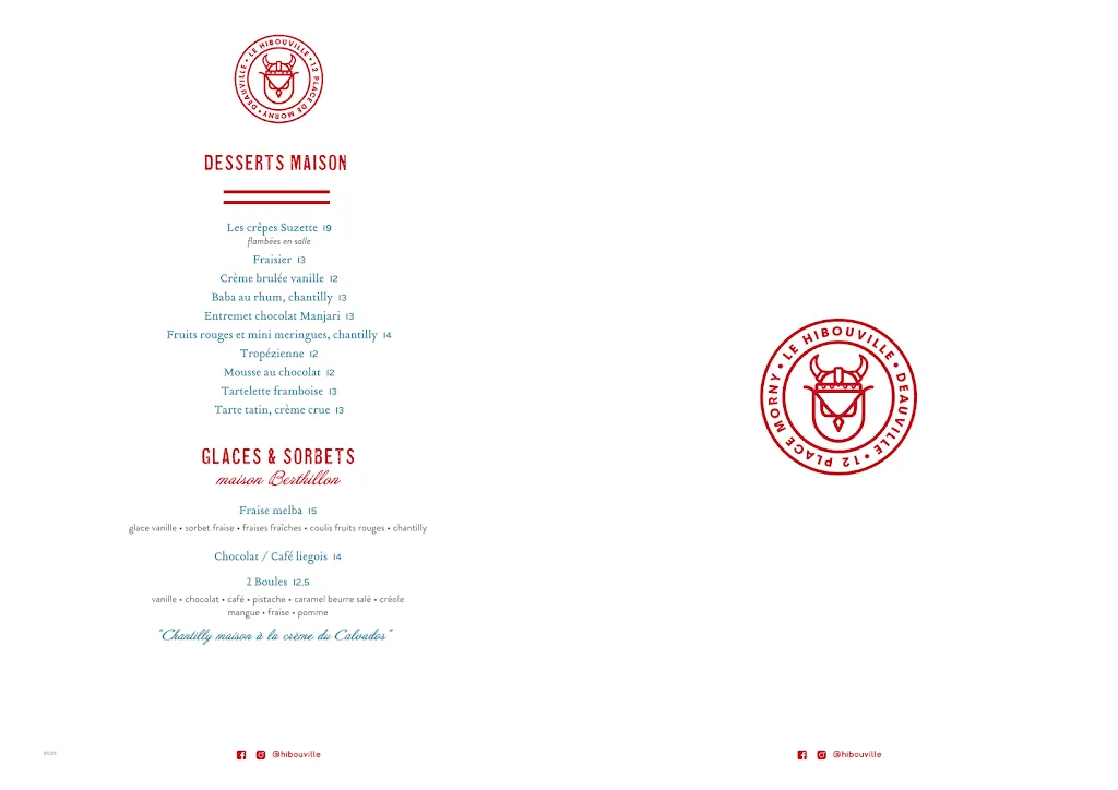 Menu_Le Hibouville - Deauville_Deauville_image_1