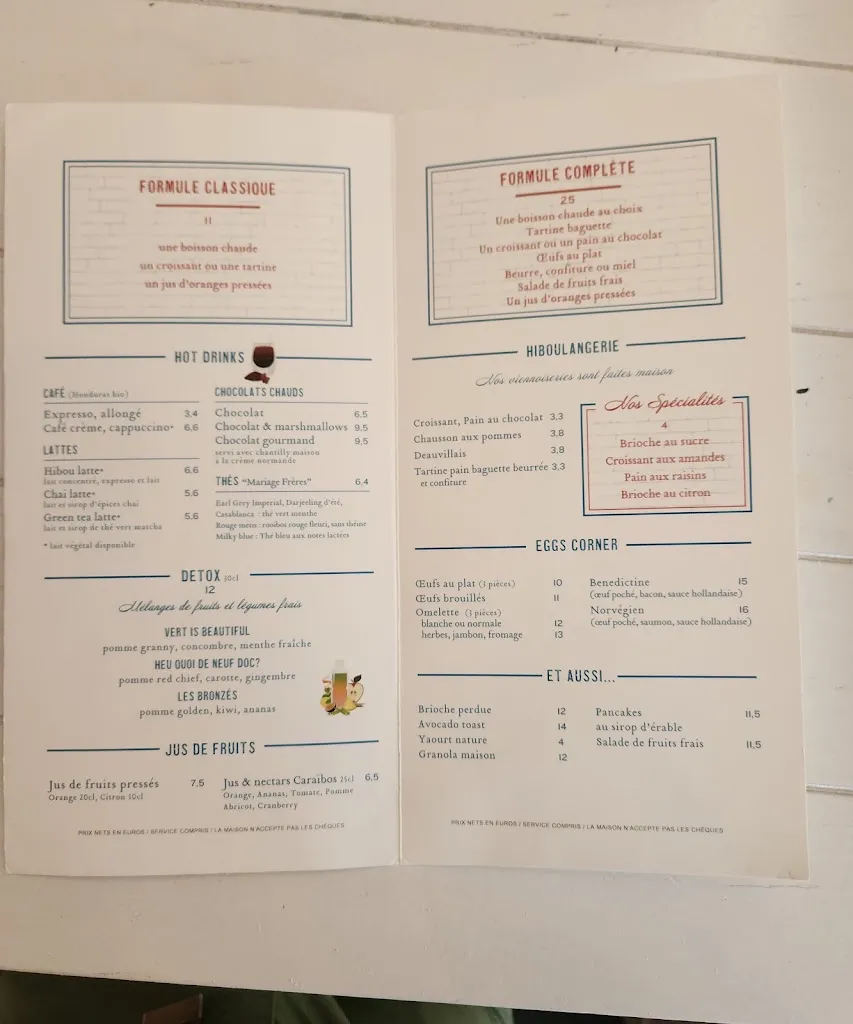 Menu_Le Hibouville - Deauville_Deauville_image_2