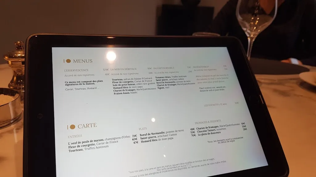 Menu_Restaurant Maximin Hellio_Deauville_image_4