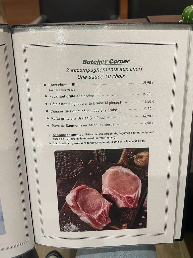 Menu_L'OLIVIER_Gaillard_image_1