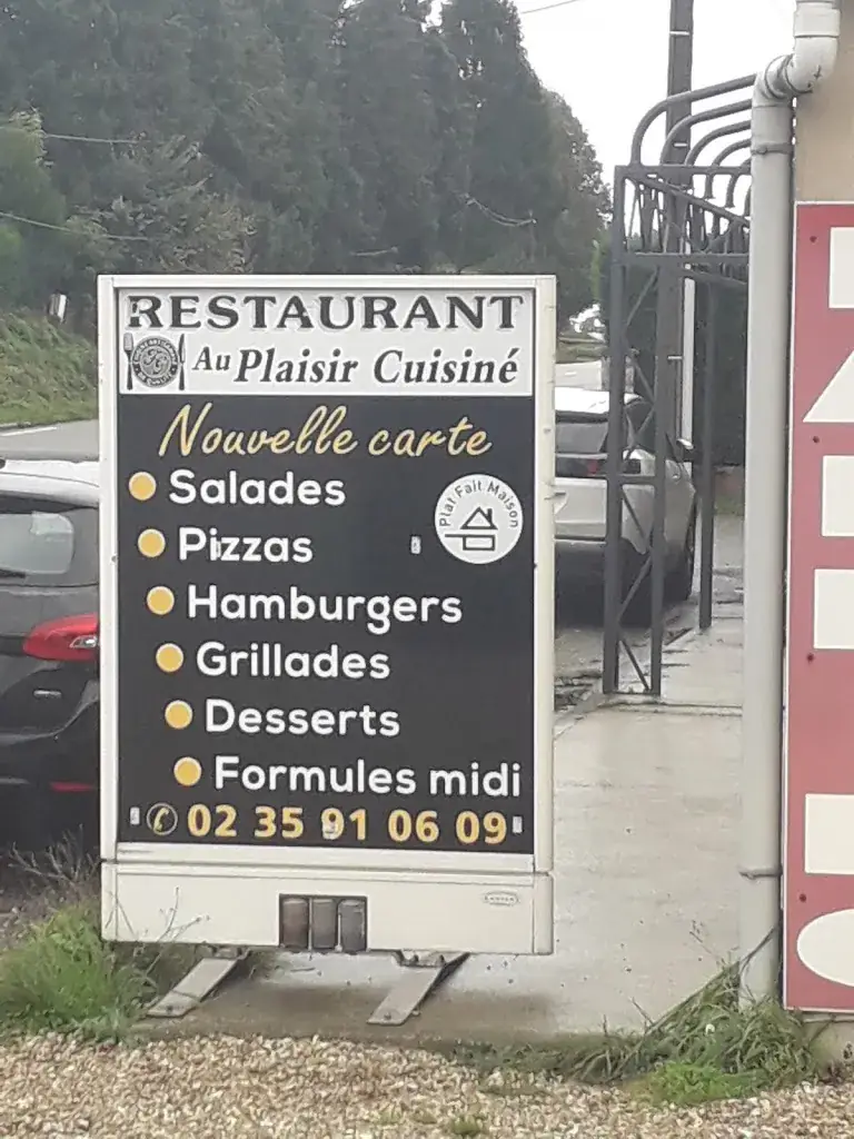 Menu_Au plaisir cuisiné_Saint-Jacques-sur-Darnétal_image_1