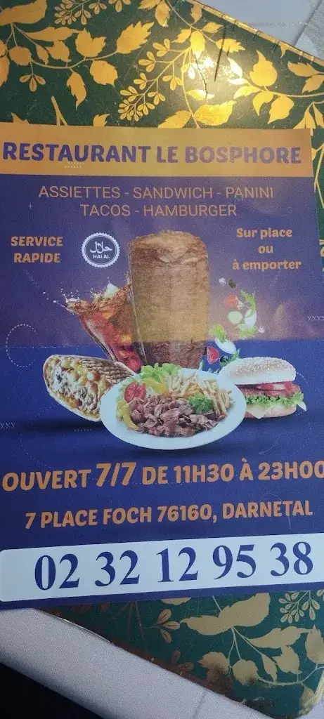 Menu_Kebab Le Bosphore_Darnétal_image_2