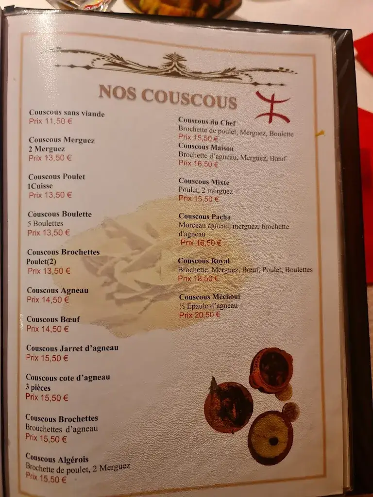 Menu_La Rose des Sables_Rouen_image_2