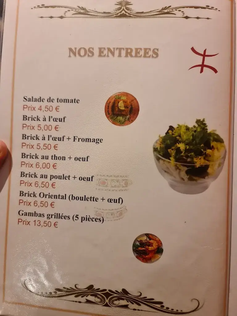 Menu_La Rose des Sables_Rouen_image_3