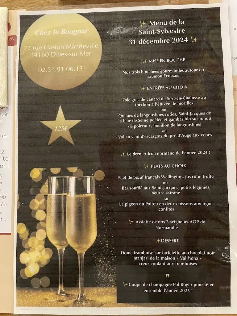 Menu_Chez Le Bougnat_Dives-sur-Mer_image_3