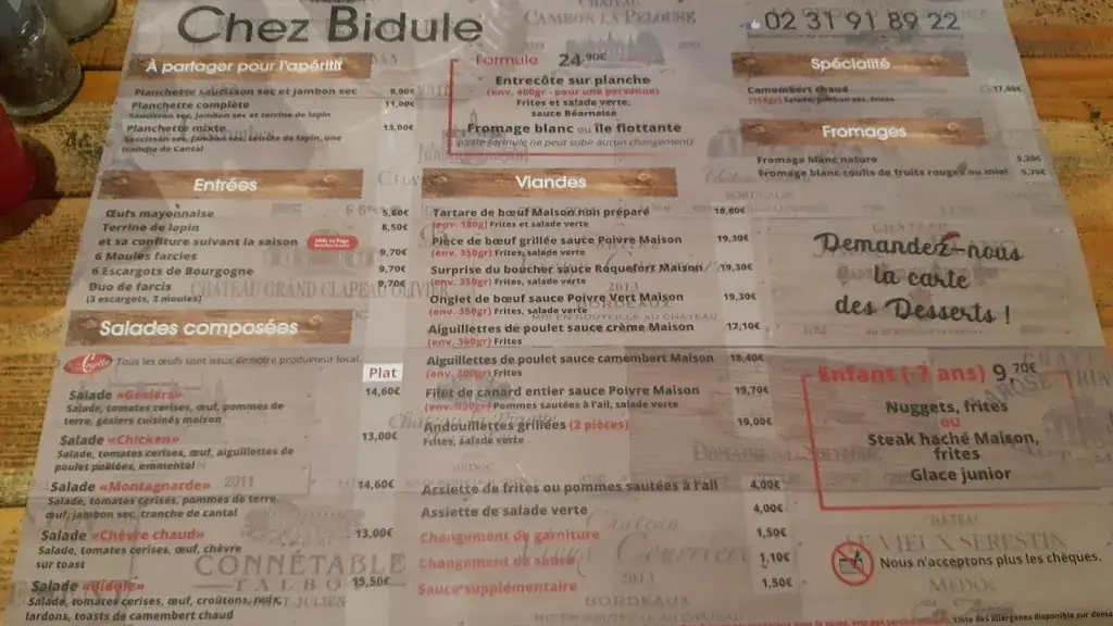 Menu_Chez Bidule_Dives-sur-Mer_image_1