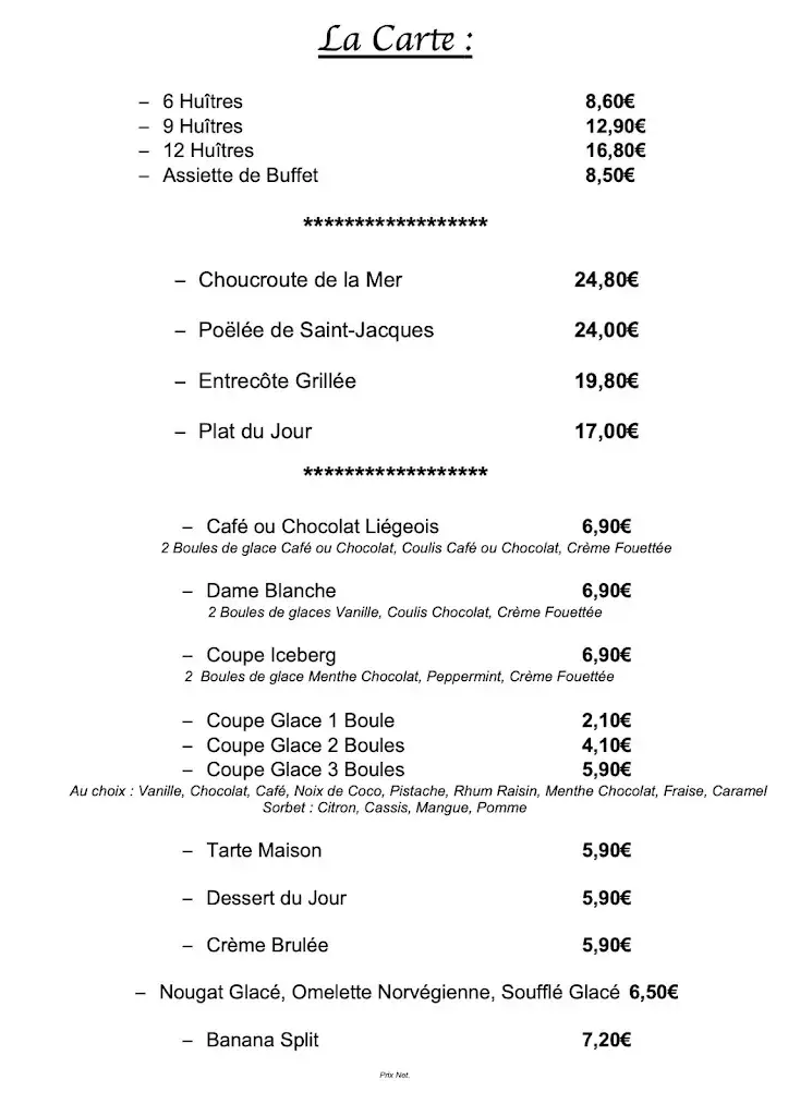 Menü_Brasserie de la Mer_Dives-sur-Mer_Bild_4
