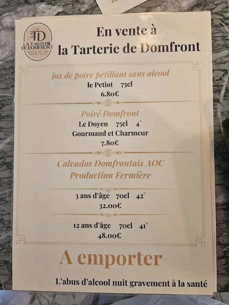 Menu_La Tarterie de Domfront_Poiraie_image_3
