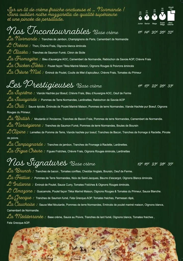 Menu_Pizza Chez Vous - Doudeville_Doudeville_image_3