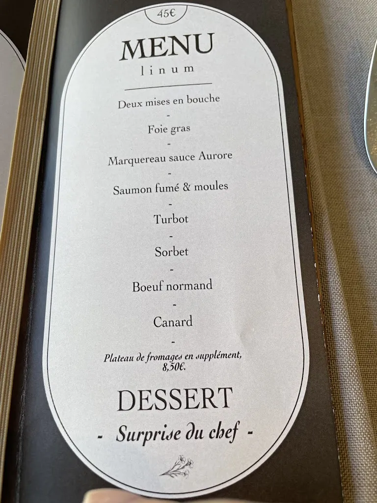 Menu_Restaurant La Toile De Lin_Doudeville_image_3