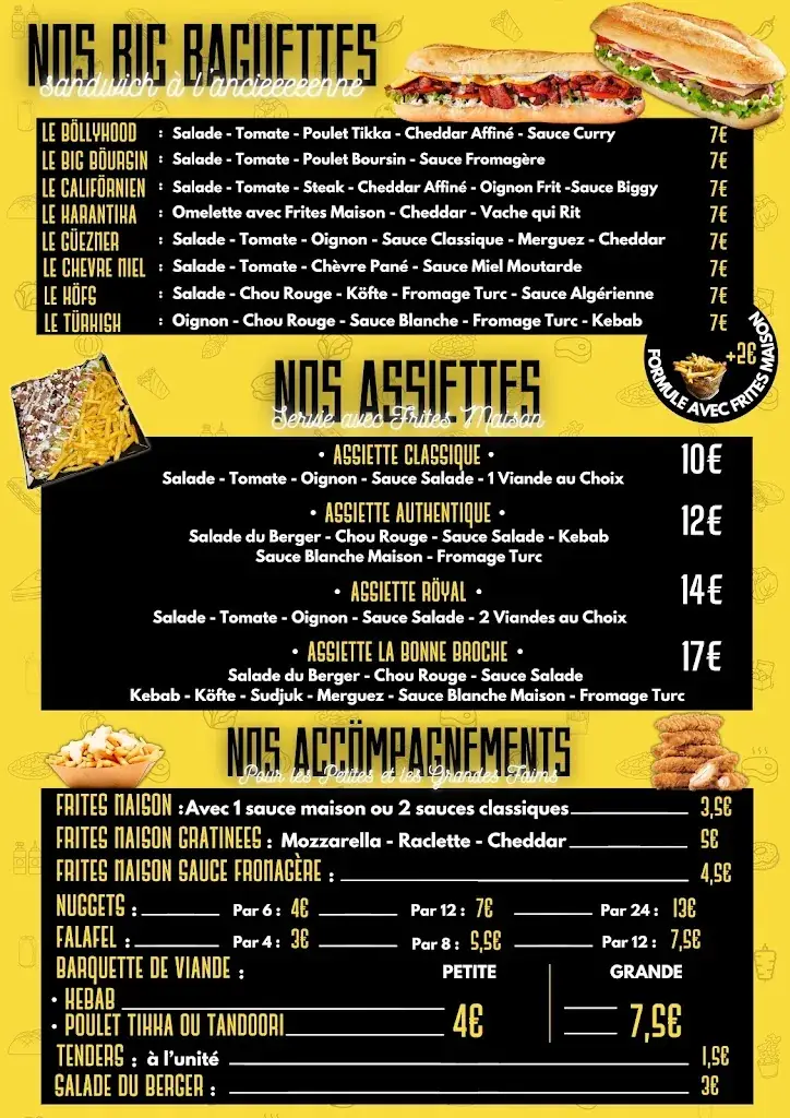 Menu_La Bonne Broche - Döner Kebab_Doudeville_immagine_3