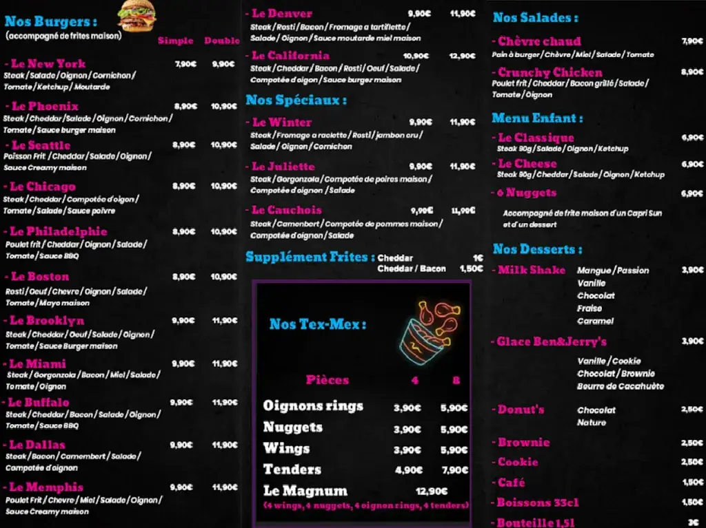 Menu_Bobby's Burger_Doudeville_image_1