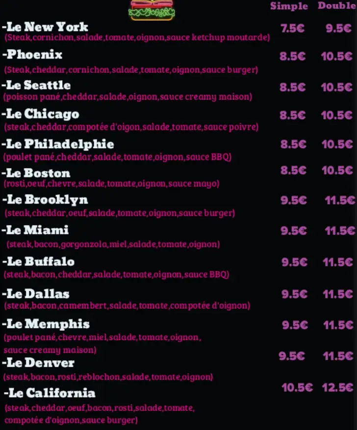 Menu_Bobby's Burger_Doudeville_image_2