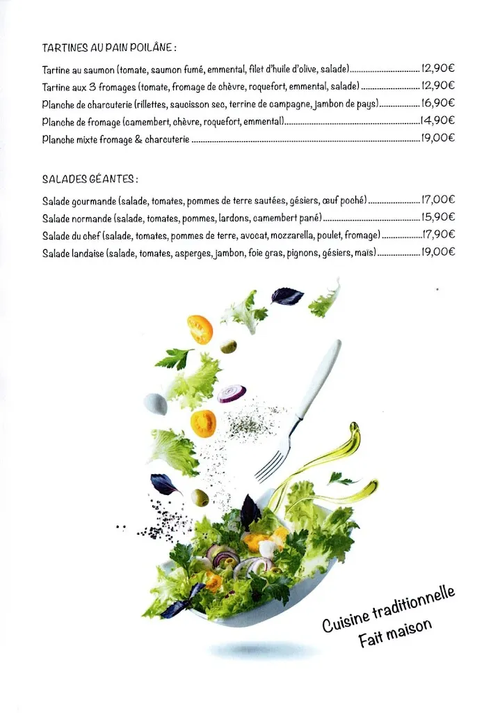 Menu_Hotellerie Normande_Dozulé_image_2