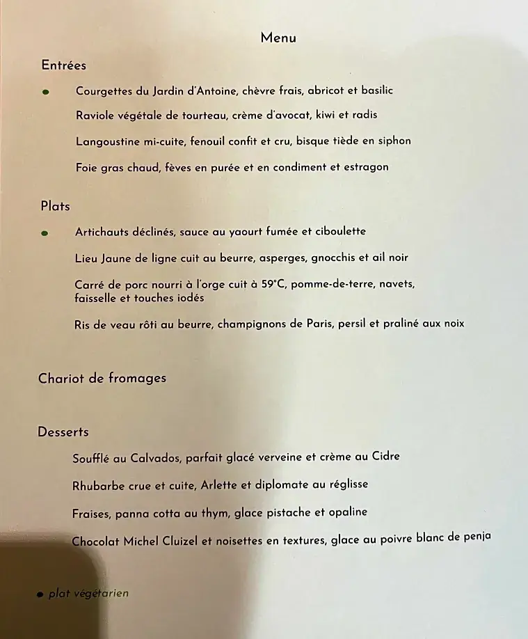 Menu_Le Pavé d'Auge_Beuvron-en-Auge_image_1