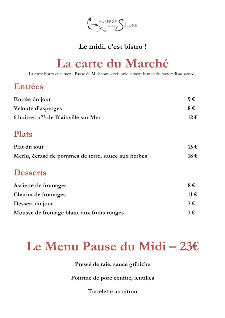 Menu_Restaurant de la Sélune_Chéris_image_2